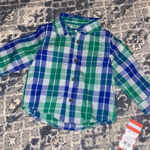 Baby Boy Button Up Shirt 12 months